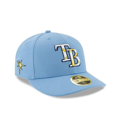 Sapca New Era Tampa Bay Rays MLB Batting Practice Low Profile 59FIFTY Fitted - Albastri